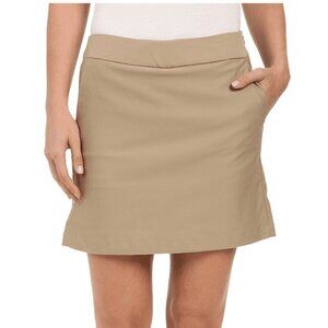 Womens Nike DRI-FIT Tournament Golf Skort Khaki 742875 235- Size 8